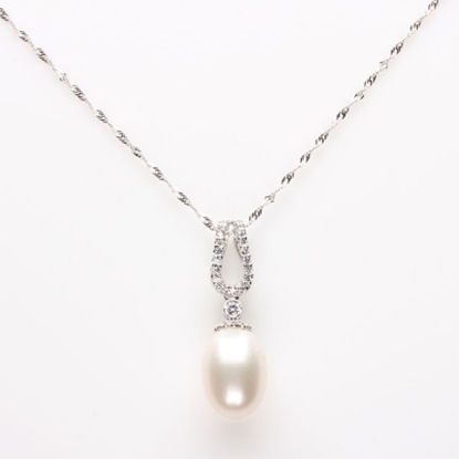 【雅紅珠寶】柳眉如煙天然珍珠項鍊