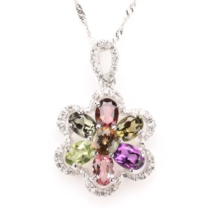 【雅紅珠寶】芳馨滿體天然水晶項鍊-925銀飾