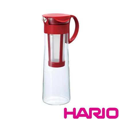 【HARIO】紅色冷泡咖啡壺 1000ML MCPN-14R