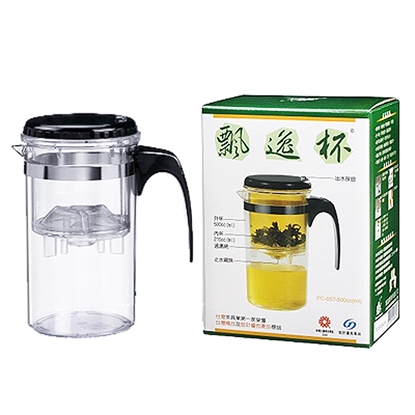 【那魯灣】飄逸杯500CC(PC外杯)PC-657