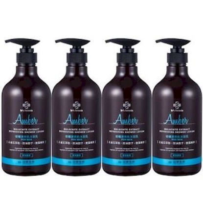 《台塑生醫》Dr’s Formula岩礦清爽肌沐浴乳 (琥珀魅香) 800g*4入