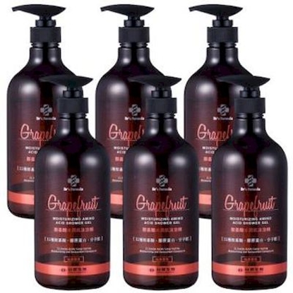 《台塑生醫》Dr’s Formula胺基酸水潤肌沐浴精 (柚果香氛) 800g*6入