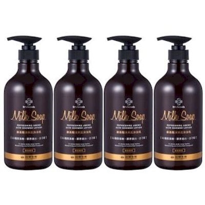 《台塑生醫》Dr’s Formula胺基酸清爽肌沐浴乳 (雪皂香氛) 800g*4入