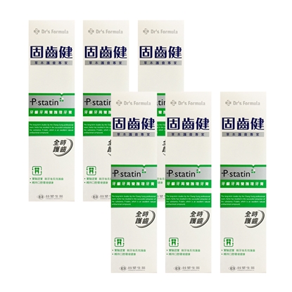 《台塑生醫》Dr’s Formula固齒健-牙齦牙周雙護理牙膏120g(6條/組)