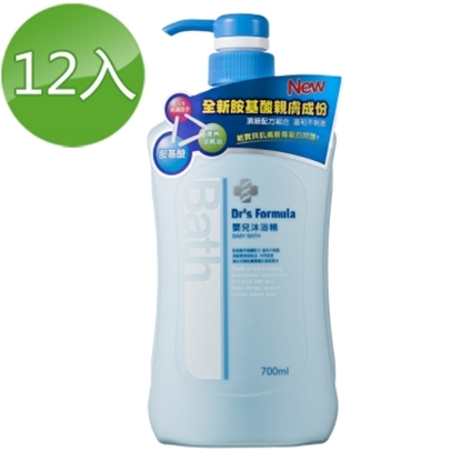 《台塑生醫》Dr's Formula嬰兒沐浴精700ml(12瓶)