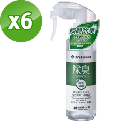 《台塑生醫》Dr's Formula除臭清新噴霧(清爽茶香)255g(6入/組)