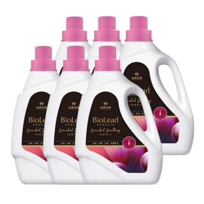 《台塑生醫》BioLead經典香氛洗衣精 紅粉佳人2kg(6瓶入)