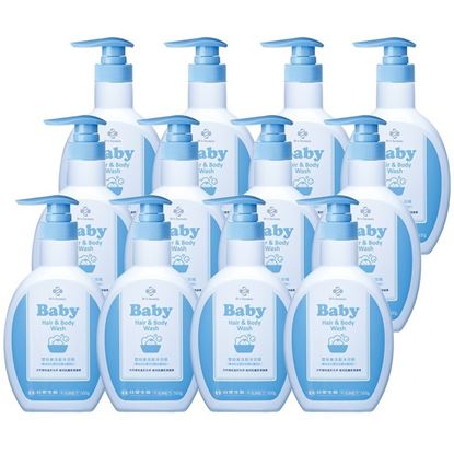 《台塑生醫》Dr's Formula嬰幼童洗髮沐浴精500g(12瓶)