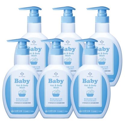 《台塑生醫》Dr's Formula嬰幼童洗髮沐浴精500g(6瓶)