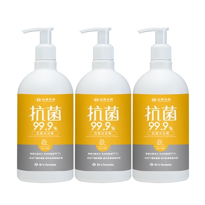 《台塑生醫》Dr’s Formula 抗菌沐浴精500g*3入