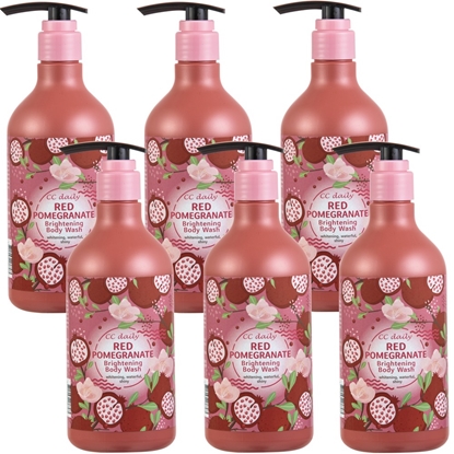 《台塑生醫》CC daily紅石榴亮白沐浴乳580g*6入