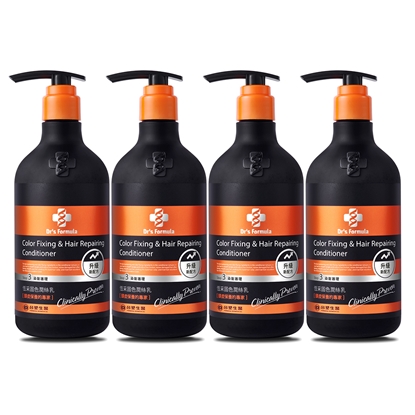 《台塑生醫》Dr's Formula恆采固色潤絲乳升級版530g*4入