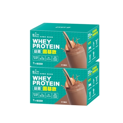 【台塑生醫】益菌固基飲(可可風味)(32g*7包/盒) 2盒/組