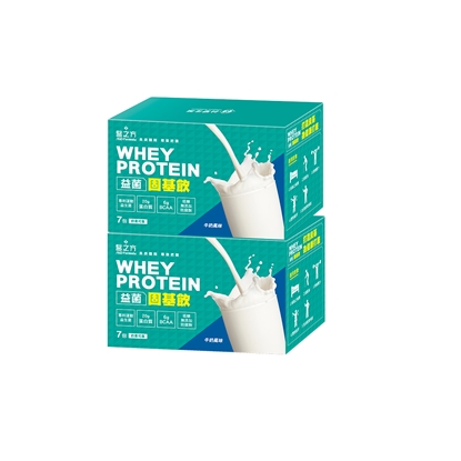 【台塑生醫】益菌固基飲(牛奶風味)(32g*7包/盒) 2盒/組