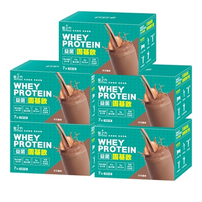 【台塑生醫】益菌固基飲(可可風味)(32g*7包/盒) 5盒/組