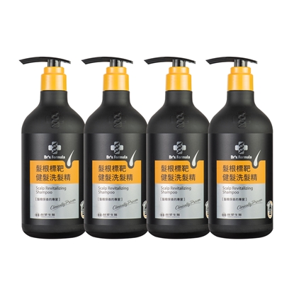 《台塑生醫》Dr's Formula髮根標靶健髮洗髮精580g*4入
