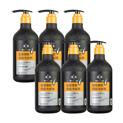 《台塑生醫》Dr's Formula髮根標靶健髮洗髮精580g*6入