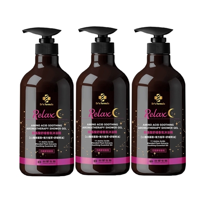 《台塑生醫》Dr's Formula胺基酸舒緩香氛沐浴精(花園夢境香氛)800g*3入