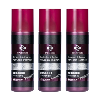《台塑生醫》Dr’s Formula逆齡喚黑護髮素(升級版)300g*3入
