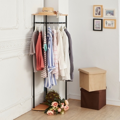 【H&R安室家】無印省空間角落吊衣架-LS159