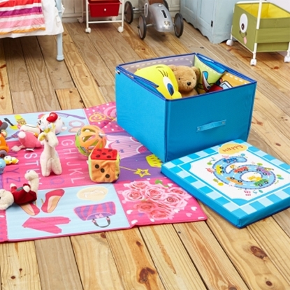 【H&R安室家】童趣多功能玩具收納墊/野餐墊-BNF39