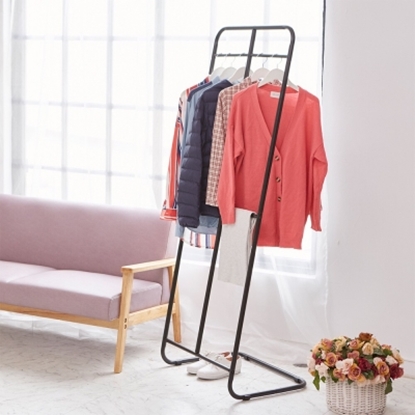 【H&R安室家】時尚簡約L型衣架/衣帽架/吊衣架-LSF48