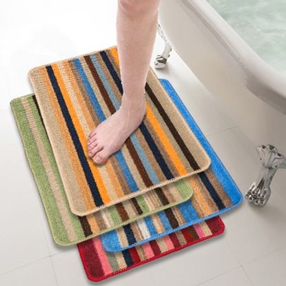 色彩時尚吸水防滑踏墊40x60CM(四色可選)