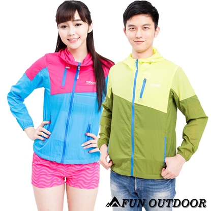 【戶外趣】男女款超輕薄全機能防曬蟬翼外套-美