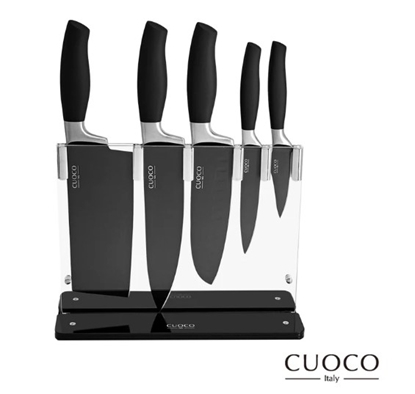 粉末升級款【義大利CUOCO】未來領航系列-星曜烯金刀具六件組-美