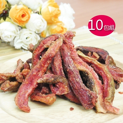 【風之果】燕巢鄉自然甜紅心芭樂乾x10包