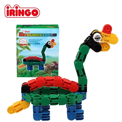 韓國iRingo 百變創意3D積木-侏儸紀公園(腕龍)