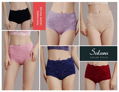 SLR高腰植蠶潤膚抑菌收腹魔塑褲6+6-美