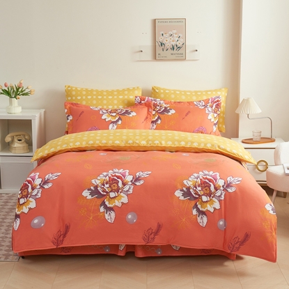 【2024雨揚加持】富貴龍橘鑽翻倍加大寢具-美