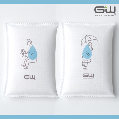 【GW 水玻璃】環保除濕袋280克 三入組 (樣式隨機)