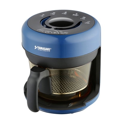 【YAMASAKI】3D氣旋SUPER玻璃氣炸鍋  │  SK-AF900G-美