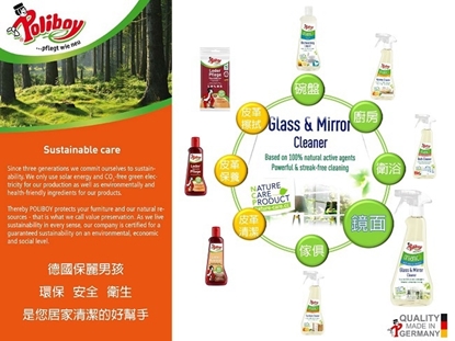 德國保麗男孩玻璃&鏡面有機清潔劑