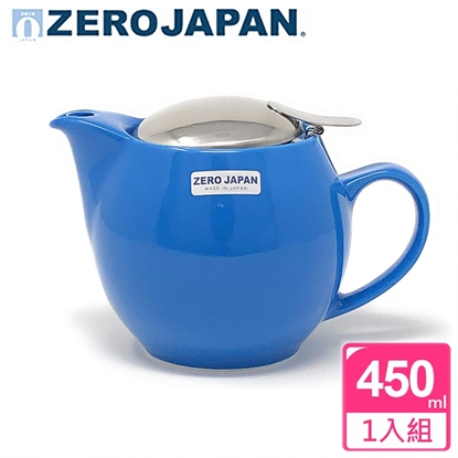 【ZERO JAPAN】典藏陶瓷不銹鋼蓋壺(土耳其藍)450CC