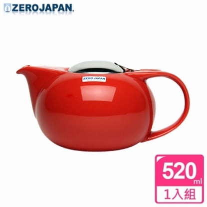 【ZERO JAPAN】嘟嘟陶瓷壺(蕃茄紅) 520CC