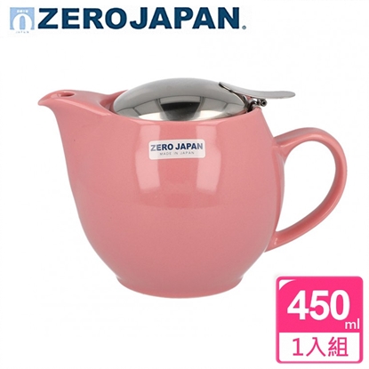 【ZERO JAPAN】典藏陶瓷不銹鋼蓋壺(玫瑰粉)450cc