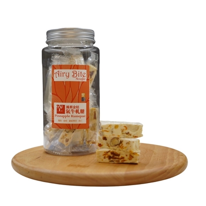 饗得美 空氣牛軋糖 【文旦杏仁】-美