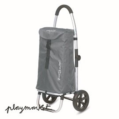 西班牙playmarket 時尚休閒折疊購物車(GoTwo 灰)