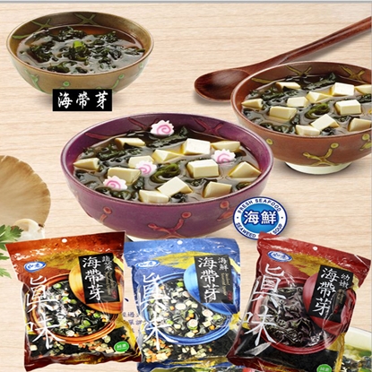 【如意】海帶芽-(清包/蔬菜/海鮮)任選*12包/組-免運組