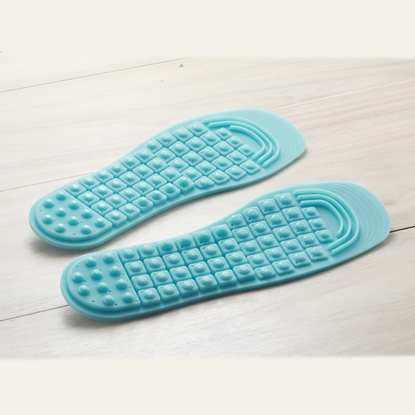 [台灣製]Dr.Power石墨烯醫療級矽膠獨立筒減震鞋墊(買1盒 送1盒)-蝦