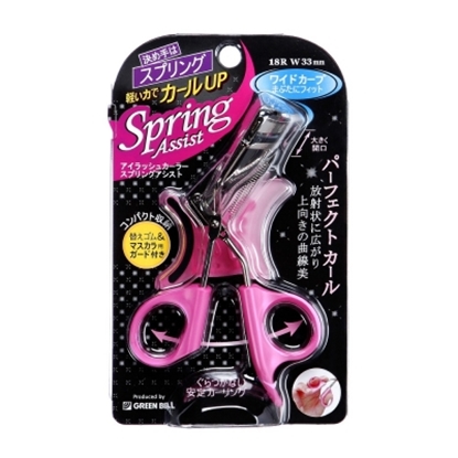 日本綠鐘深弧廣角(18R*33mm)柔力睫毛夾(EC-80)