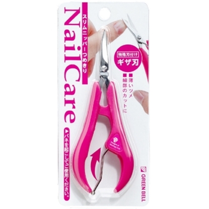 日本綠鐘PGS不銹鋼防滑握柄指甲修飾剪(PSG-007)