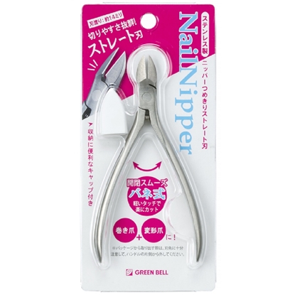 日本GB綠鐘PSG不鏽鋼硬厚甲專用剪鉗(PSG-038)