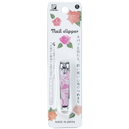 日本綠鐘NC不銹鋼安全指甲剪(曲線刃.L.66mm)DN-344