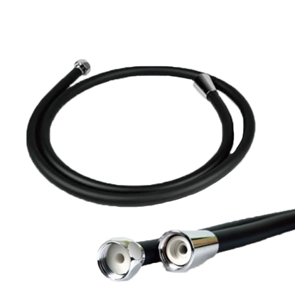 【韓國CEBIEN】韓國製 不打結 超強PVC蓮蓬頭軟管 (BF150B 黑)