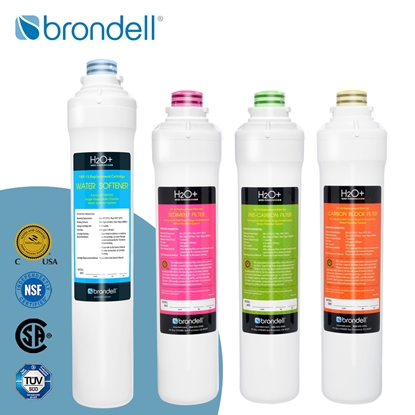 【brondell】美國邦特爾 四階全效生飲濾菌濾芯（硬水區專用）