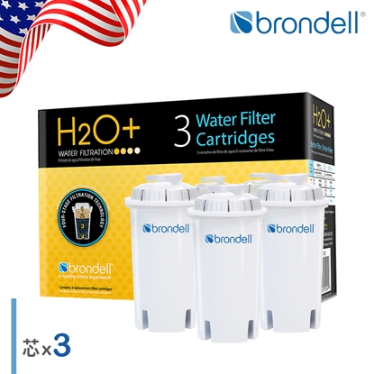 【美國邦特爾】brondell HF10全效去水垢加強版濾芯（3入）